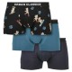боксерки,мъжко,бельо,urban,classics,organic,x,mas,boxers,3,units,teddy,jasper,navy,(multicolor)