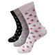 чорапи,мъжки,чорапи,urban,classics,recycled,yarn,flower,socks,3,pairs,multicolor,(grey,black,white)