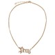 бижутерия,mister,tee,pray,chunky,necklace,golden,(gold)