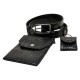 колан,колани,urban,classics,croco,synthetic,belt,black,silver,(black)