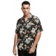 риза,с,къс,ръкав,мъжки,ризи,urban,classics,viscose,aop,resort,short,sleeve,shirt,black,tropical,(black)