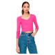 фланелка,с,дълъг,ръкав,дамски,топове,only,oda,v,neck,long,sleeve,top,pink,(gin,fizz)