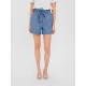 къси,панталони,дамски,панталони,vero,moda,paulina,paperbag,high,waist,shorts,blue,(medium,blue,denim)