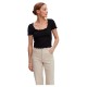 тениска,дамски,тениски,vero,moda,polly,sb5,short,sleeve,t,shirt,black,(black)