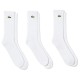 чорапи,мъжки,чорапи,дамски,чорапи,lacoste,ra4182,00,socks,white,(white,white,white)