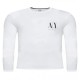 тениска,мъжки,тениски,armani,exchange,8nztpl,zjh4z,long,sleeve,t,shirt,white,(white)