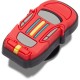 обувни,аксесоари,jibbitz,red,racecar,pin,red