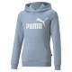 блуза,детски,блузи,puma,essentials,logo,fl,sweatshirt,blue,(blue,wash)