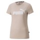 тениска,дамски,тениски,puma,essentials,logo,heather,t,shirt,pink,(rose,quartz)