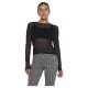 тениска,дамски,тениски,noisy,may,judith,mesh,long,sleeve,t,shirt,black,(black)