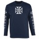 блуза,мъжки,пуловери,west,coast,choppers,og,logo,sweatshirt,blue,(navy)