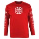 блуза,мъжки,пуловери,west,coast,choppers,og,logo,sweatshirt,red,(red)