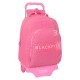раница,раници,safta,glow,up,wheeled,backpack,multicolor,(pink)