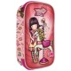 канцеларски,принадлежности,santoro,london,gorjuss™,fairground,carousel,pencil,case,multicolor,(pink)