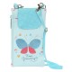 други,аксесоари,safta,butterfly,phone,bag,blue,(multicolor)