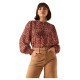 риза,с,дълъг,ръкав,дамски,блузи,дамски,ризи,garcia,u20035,long,sleeve,shirt,brown