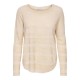 блуза,дамски,пуловери,дамски,плетени,дрехи,only,caviar,sweater,pumice,stone,(beige)