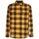 карирана,риза,дамски,ризи,мъжки,ризи,oakley,bear,cozy,flannel,long,sleeve,shirt,yellow,(amber,yellow,black,check)