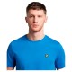 тениска,мъжки,тениски,lyle,&,scott,plain,short,sleeve,t,shirt,bright,blue,(blue)