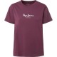 тениска,дамски,тениски,pepe,jeans,camila,short,sleeve,t,shirt,sloe,(purple)
