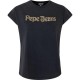 тениска,дамски,тениски,pepe,jeans,carli,short,sleeve,t,shirt,black,(washed,black)