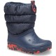 обувки,детски,боти,crocs,classic,neo,puff,t,boots,blue