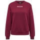 блуза,дамски,блузи,hummel,element,sweatshirt,red,(cabernet)