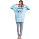пижама,дамски,пижами,cerdá,stitch,pyjama,grey,(light,blue)