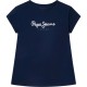 тениска,детски,тениски,pepe,jeans,hana,glitter,short,sleeve,t,shirt,dulwich,(blue)