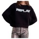 блуза,дамски,блузи,replay,w3992e.000.22706,sweatshirt,black