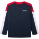 тениска,детски,тениски,hackett,amr,multi,long,sleeve,t,shirt,navy,red,(blue)