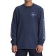 тениска,мъжки,тениски,dc,shoes,east,to,west,long,sleeve,t,shirt,blue,(navy,blazer,enzyme,wash)