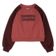блуза,детски,блузи,levi´s,®,raglan batwing crew,sweatshirt,red,(mineral,red)