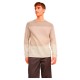 блуза,мъжки,пуловери,jack,&,jones,hill,sweater,oatmeal,gradient,(white)