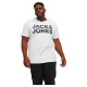 тениска,мъжки,тениски,jack,&,jones,large,size,corp,logo,t,shirt,white,(white)