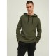 суичър,мъжки,пуловери,jack,&,jones,classic,waffle,hoodie,four,leaf,clover,(green)
