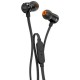 слушалки,слушалки,jbl,t290,earphones,black,(black)