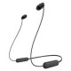 слушалки,слушалки,sony,wl,c100,wireless,earphones,black