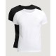 тениска,мъжки,тениски,gant,901002108111,short,sleeve,crew,neck,t,shirt,2,units,black