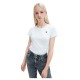 тениска,дамски,тениски,calvin,klein,jeans,embroidery,slim,short,sleeve,t,shirt,pink