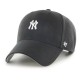 шапка,всички,шапки,47,mlb,new,york,yankees,base,runner,snap,mvp,cap,black