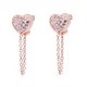 бижутерия,folli,follie,3e0t033rs,earrings,golden,(pinkish)