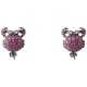 бижутерия,lancaster,jla,ear,crab5,earrings,pink,(purple,ip,black)