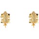 бижутерия,lancaster,jla,ear,frog6,earrings,golden,(gold)