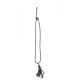 бижутерия,misaki,qcrpodissey,necklace,silver,(black)