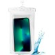 други,аксесоари,muvit,for,change,recycle,teck,ip68,up,to,6.5´´,waterproof,phone,case,clear,(white)