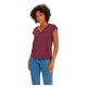 тениска,дамски,тениски,vero,moda,filli,short,sleeve,v,neck,t,shirt,purple,(winetasting)