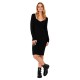 рокля,дамски,поли,и,рокли,vero,moda,willow,sweetheart,long,sleeve,midi,dress,black,(black)