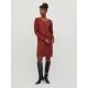 рокля,дамски,поли,и,рокли,vila,ril,14042768,long,sleeve,dress,brown,(fired,brick,detail,dark,melange)
