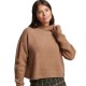 блуза,дамски,пуловери,дамски,плетени,дрехи,superdry,vintage,essential,mock,neck,sweater,brown,(mink)